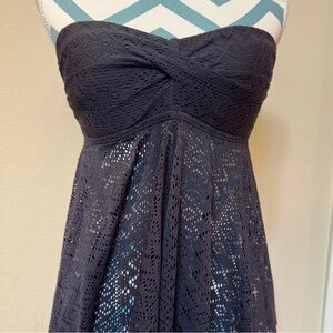 “Merona” Black Lace Tankini top